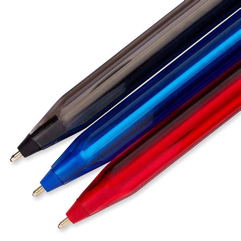 Paper Mate InkJoy 100ST Ballpoint Stick Pens Blue Medium 1 0 Mm 12