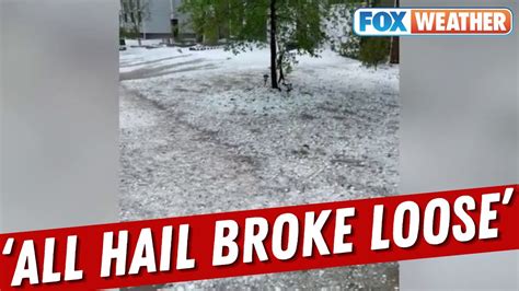 All Hail Broke Loose Rock Hill Sc Resident Had To Shovel Driveway