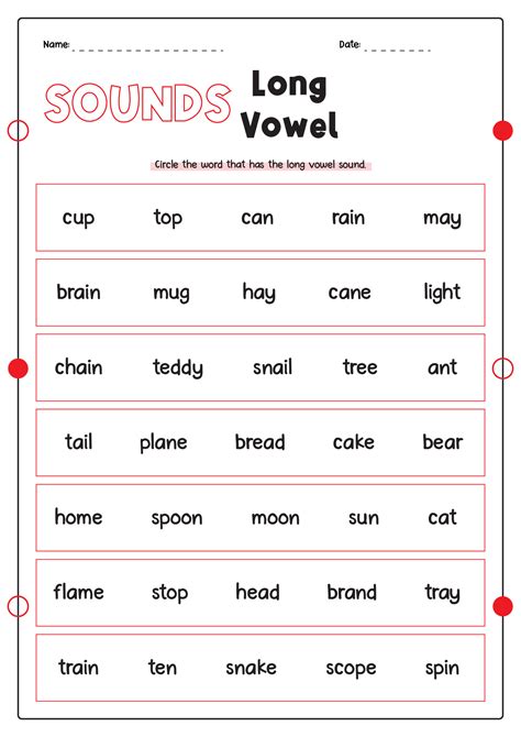 Free Long Vowels Worksheet Pdf Download Free Long Vowels Worksheet Pdf