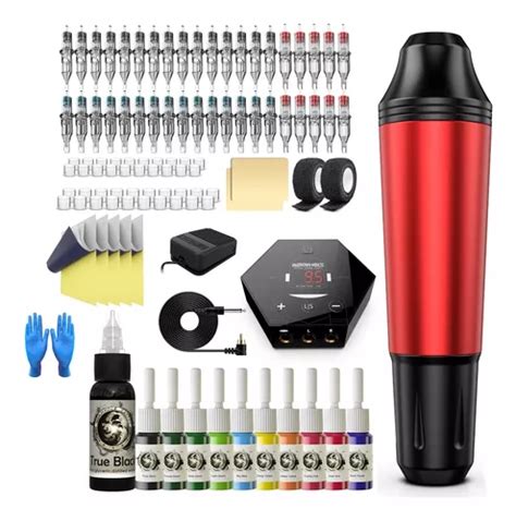 Kit Tatuar Profesional Wormhole Maquina Tatuar Alta Calidad Env O Gratis