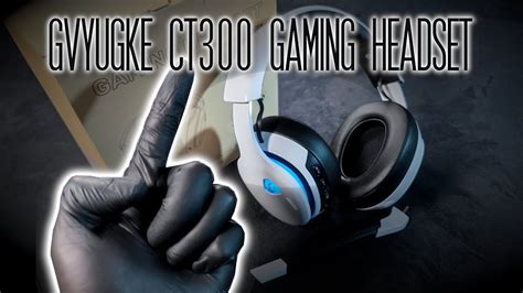 Gvyugke CT300 Gaming Headset Unboxing ASMR YouTube