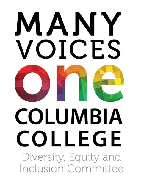 Many Voices One Columbia College A Message From The Diversity Equity