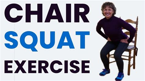 Chair Squat Exercise