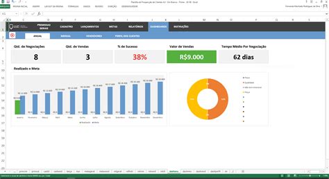 Planilha De Prospec O De Clientes Em Excel Luz Prime