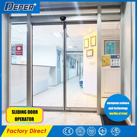 Deper Aluminium Glass Sliding Door Automatic Sliding Door Operator