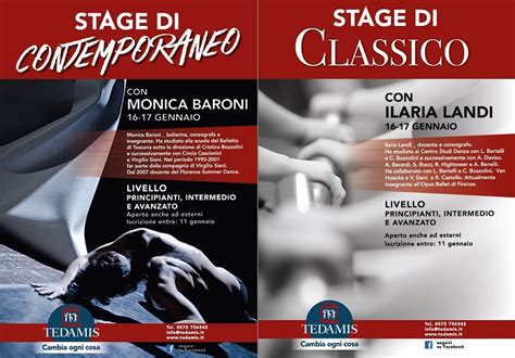 Stage Di Danza Classica Con Ilaria Landi E Di Danza Contemporanea Con