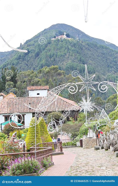 Monserrate, Bogota, Colombia Editorial Image - Image of city, funicular ...