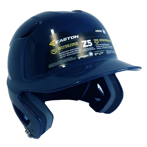 Easton Z5 Batting Helmet Navy Baseball Protectives From The