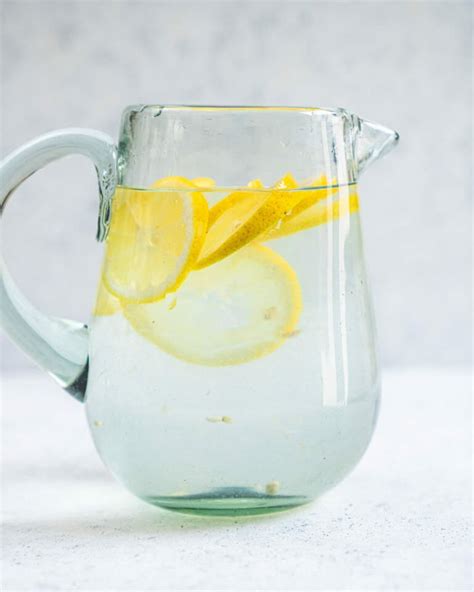 Lemon Water Recipe Refreshing And Healthy Drink A Couple Cooks