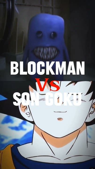 Blockman Vs Goku Youtube