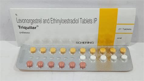 Ovral L Ethinyl Estradiol Levonorgestrel Packaging Size Strip