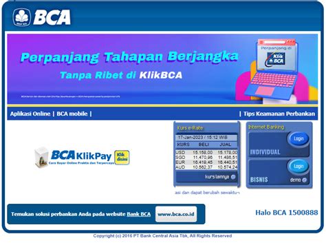 Cara Daftar Klikbca Individual Lengkap Tips Mengatasi Error Login Radarmu