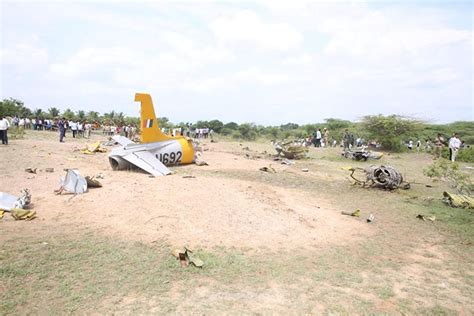 Trainer Jet Crashes In Chamarajanagar Star Of Mysore