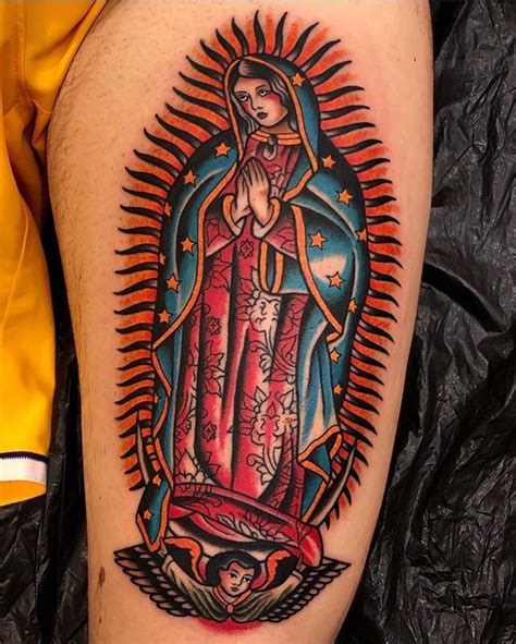 Mother Of Guadalupe Tattoo Printable Calendars At A Glance