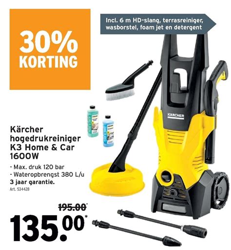 Karcher Hogedrukreiniger K Home Car W Promotie Bij Gamma