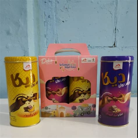 Jual Unik Bagus PAKET DEKA EDISI LEBARAN WAFER ROLL 1 DUS ISI 12