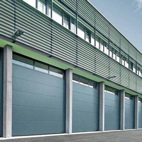 Electrical Pu Sandwich Panel Secure Insulated Industrial Sliding Doors