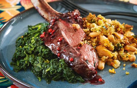 Recipe Roast Venison Rack With Red Wine And Pink Peppercorn Glaze