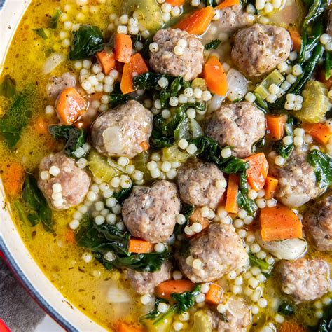 Italian Wedding Soup Recipe - Kristine's Kitchen