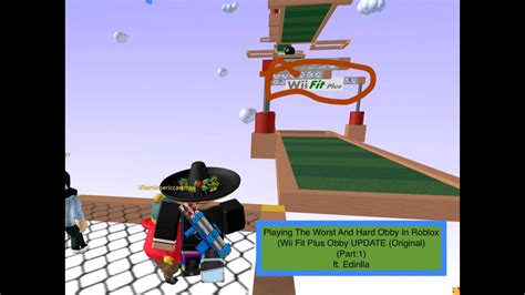 Playing The Worst And Hard Obby In Roblox Wii Fit Plus Obby UPDATE