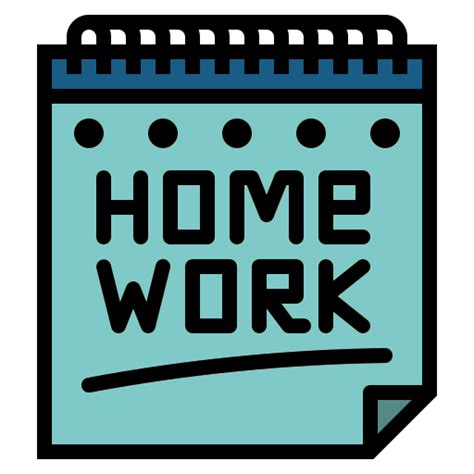 Homework Free Education Icons