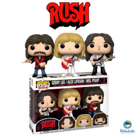 Jual Funko Pop Rocks Rush Geddy Lee Alex Lifeson Neil Peart 3