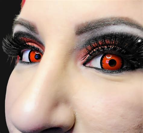 Angelic Red Contact Lenses Gothika Halloween Lenses