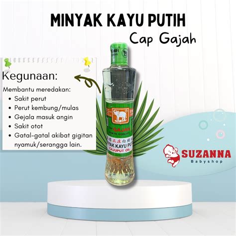 Jual Usfi Minyak Kayu Putih Cap Gajah Shopee Indonesia