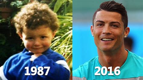 Cristiano Ronaldo Before After