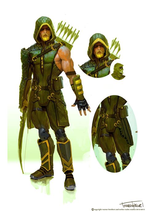 green arrow by marconelor on DeviantArt