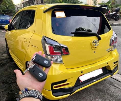 2022 Toyota Wigo TRD S Yellow Auto Cars For Sale Used Cars On Carousell