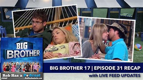 Big Brother 17 Episode 31 Recap With Live Feed Updates Wednesday