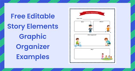 Free Editable Story Elements Graphic Organizer Examples Edrawmax Online 143562 Hot Sex Picture