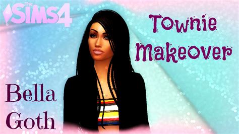 The Sims 4 Townie Makeover Bella Goth YouTube