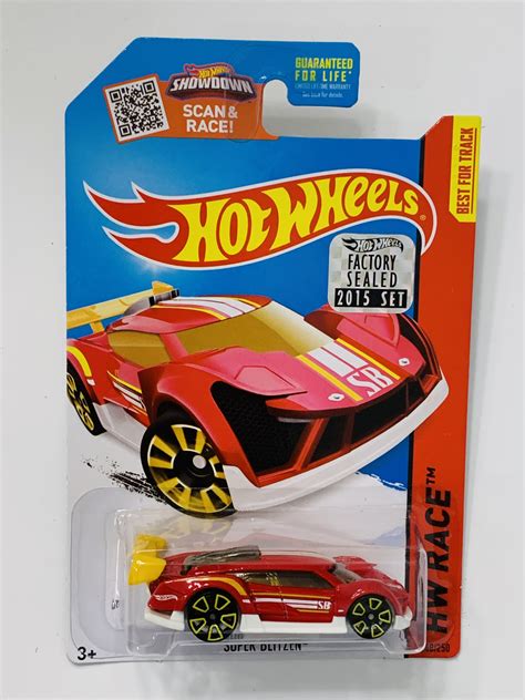 Hot Wheels 2015 Factory Set 148 Super Blitzen Red