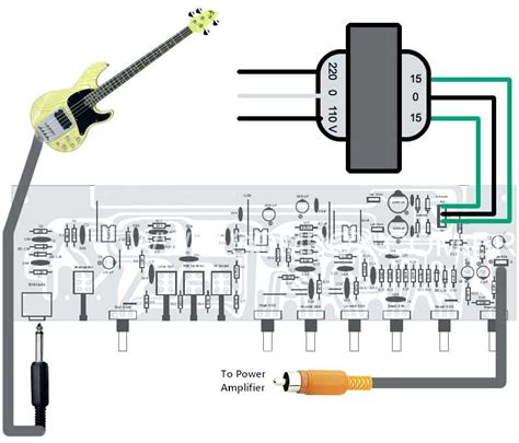 Guitar Foot Pedal Schematics