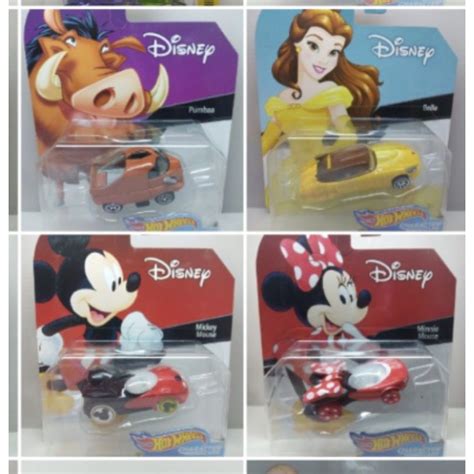 รถ Hot Wheels Disney งานแพค Shopee Thailand