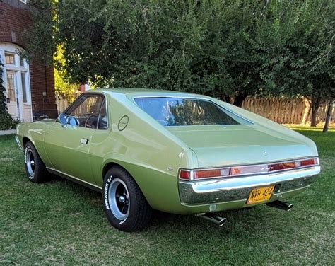 1968 Amc Amx Coupe Green Rwd Automatic Base Classic Amc Amx 1968 For Sale