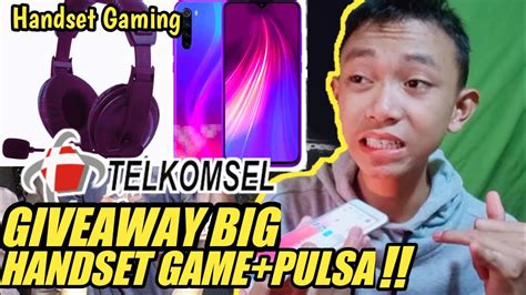 Giveaway Handset Gaminghp Infinix Sexpro Giveawayhariini Youtube