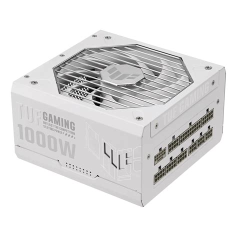 ASUS TUF-GAMING-1000G-WHITE 1000W Fully Modular ATX Power Supply