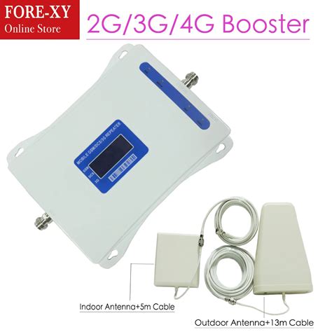 Repeatnet GSM DCS WCDMA 900 1800 2100 Tri Band Mobile Signal Booster 2G