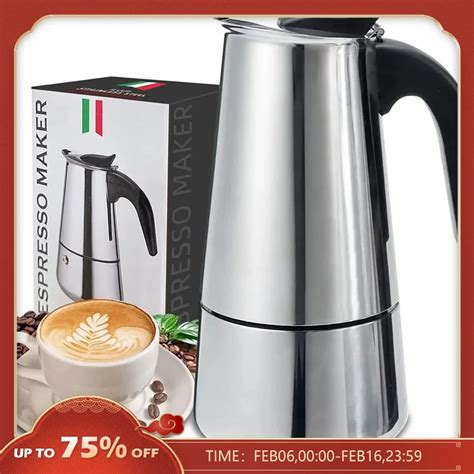 Tasses Moka Pot Caffe Machine Expresso Tasses Cafeti Res Latte