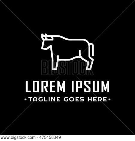 Cattle Logo Design. Vector & Photo (Free Trial) | Bigstock