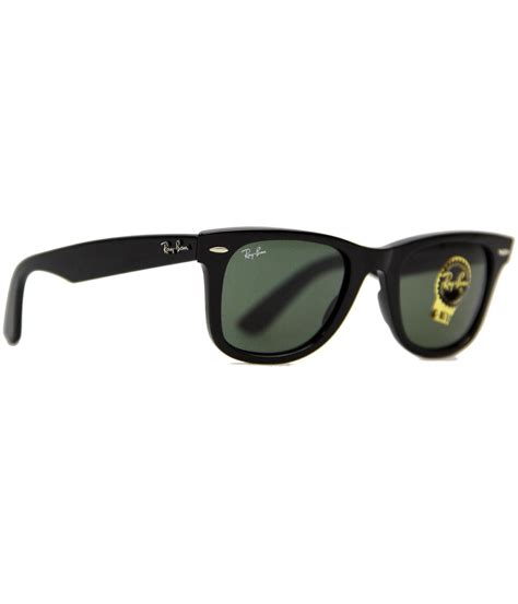 Ray Ban Wayfarer Sunglasses In Black Retro Icon Wayfarers