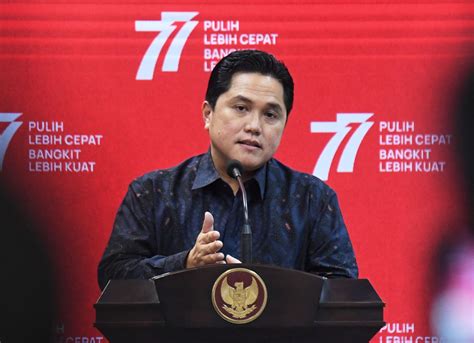 Restrukturisasi Garuda Sukses Erick Thohir Secara Korporasi Bergerak