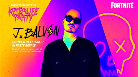 Watch J Balvin in a Special Fortnitemares Performance in the Afterlife ...