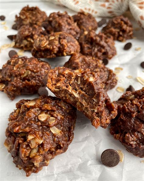 Protein No Bake Cookies Nutritionist Mom