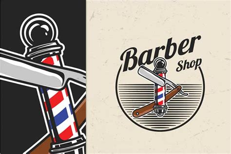 24 Best Barber Shop Logo Templates