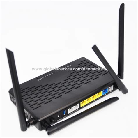 Vdsl Modem, 1200mbps Wifi Router, 1*wan 4*lan 1*vdsl 2*fxs 1*usb3.0，4 ...