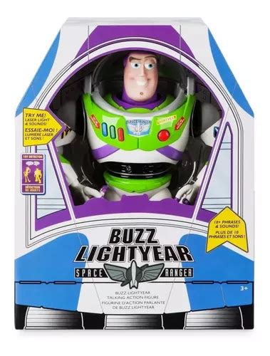 Toy Story Figura Buzz Lightyear Parlante Luces Disney Store